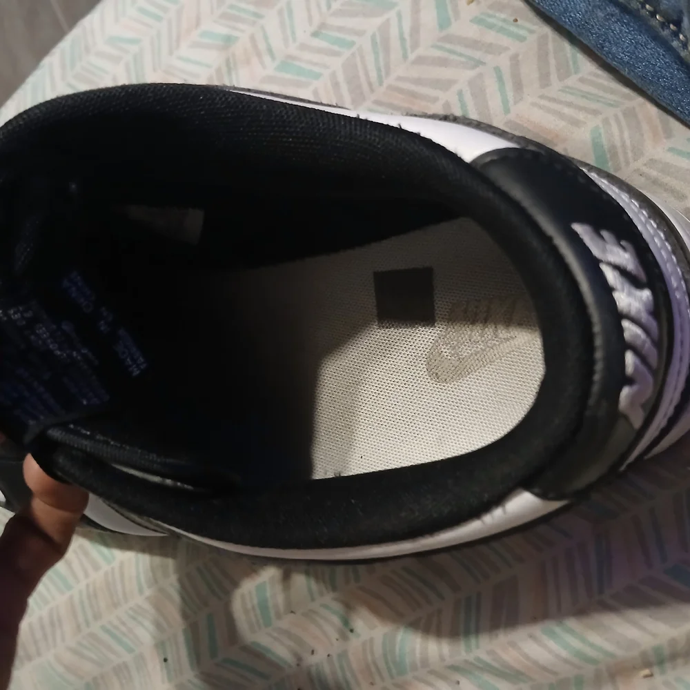 Nike Panda Dunk Lows Men's Black and White Sneakers Size 13M - Picture 14 of 14